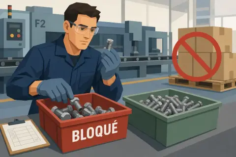 Traiter une non-conformité détectée en production