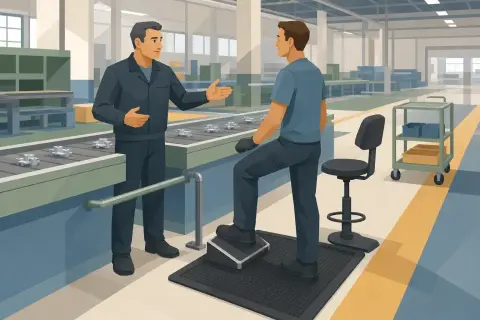 Prévenir les risques du travail debout et des postures statiques